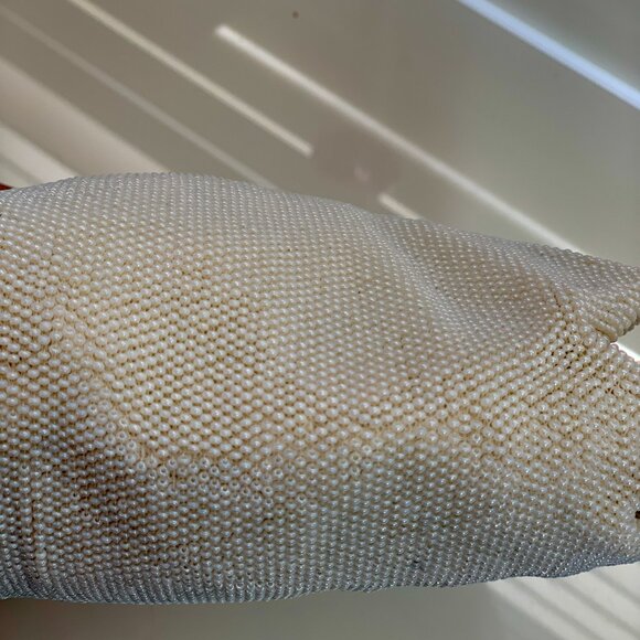 Vintage French Beaded Evening Purse H.B. Smith - Picture 7 of 8